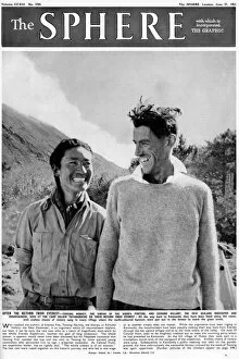 Images Dated 24th January 2008: Edmund Hillary & Tensing