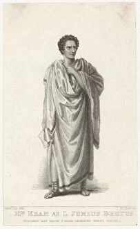 1787 Collection: Edmund Kean / As Brutus