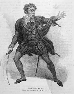 Edmund Kean / As Hamlet
