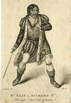 Edmund Kean as Shakespeares Richard III