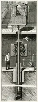 Lifts Prints: EDOUX LIFT 1887