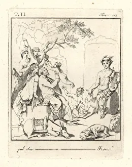 Antichità Gallery: The education of Bacchus