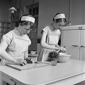 Education, girls, cookery