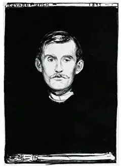 Edvard Munch self portrait (1863-1944). jpg