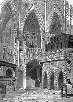 Images Dated 4th January 2005: Edward the Confessors Chapel, Westminster Abbey, 1848