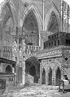 Images Dated 4th January 2005: Edward the Confessors Chapel, Westminster Abbey, 1848