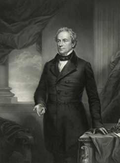 Edward Everett, three-quarter length portrait, standing, fac Edward Everett, three-quarter length portrait, standing, fac