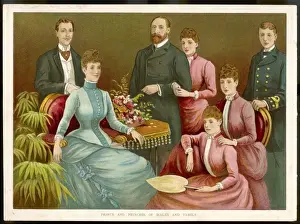 Edward and his Family