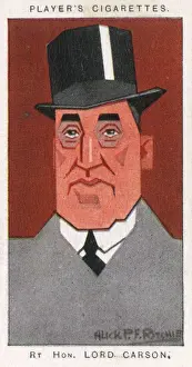 Unionist Prints: Edward Henry Carson, Baron Carson