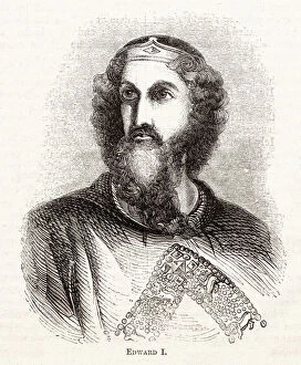 Edward I (1239 - 1307), also known as Edward Longshanks and the Hammer of the Scots