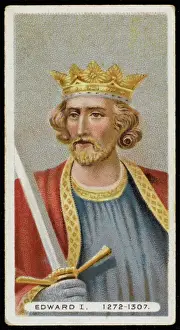 1272 Prints: Edward I / Cig Card