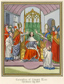 1326 Prints: EDWARD III CORONATION