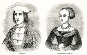 Images Dated 26th February 2019: Edward IV and Elizabeth Woodville