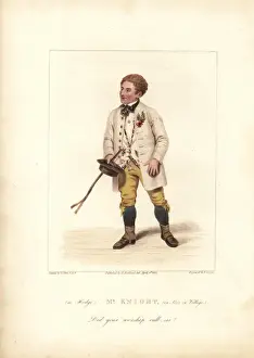 Hodge Prints: Edward Knight in Love in a Village, 1822