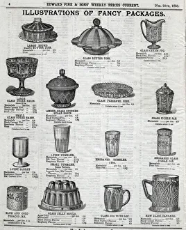 Images Dated 1st May 2018: Edward Pink & Sons - Glass Items