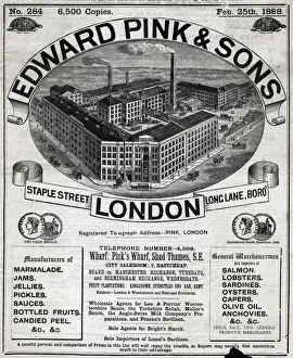 Agents Gallery: Edward Pink & Sons, Wholesalers and Manufacturers