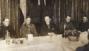 Edward, Prince of Wales, at the American Officers Club