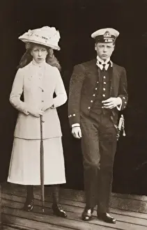 Edward, Prince of Wales & Princess Mary
