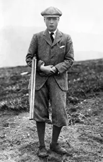 Balmoral Prints: Edward, Prince of Wales out shooting