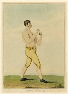 Pugilist Collection: Edward Turner, Boxer