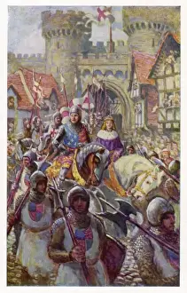 1483 Prints: Edward V Enters London