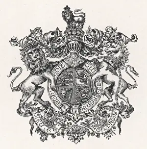 Reign Prints: Edward VII Coat of Arms