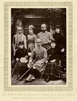 Edward Vii / Family C. 1880