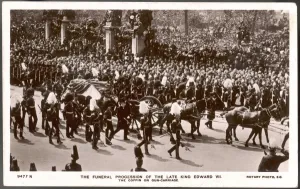 Borne Prints: Edward Vii / Funeral