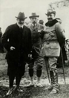 Wilhelm Collection: Edward VII & Kaiser