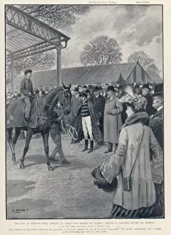 Steeple Chase Gallery: Edward VII at Kempton Park races