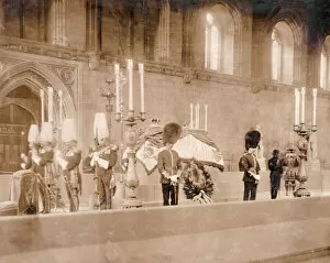 Lying Collection: Edward VII lying in state, Westminster Hall