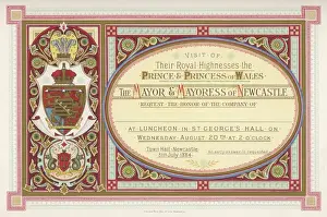 Invitation Prints: Edward Vii / Newcastle 84
