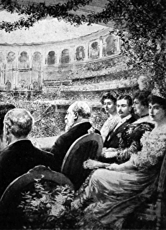 Images Dated 8th June 2004: Edward VII at the Royal Albert Hall
