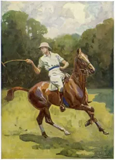 Edward VIII on the polo field, 1920s