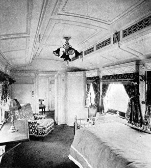 Images Dated 5th April 2004: Edward VIIs sleeping compartment on the royal train