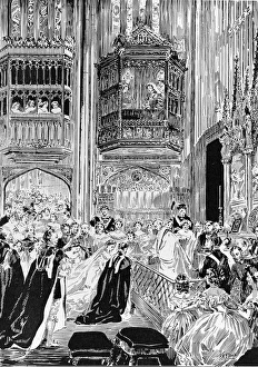 Royal Wedding King Edward VII Gallery: Edward VIIs wedding day