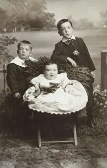 Voluminous Prints: Three Edwardian Children