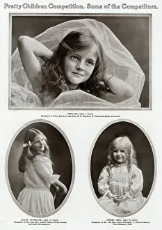 Competitions Prints: Edwardian childrens competition 1909