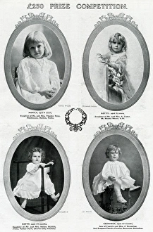 Images Dated 17th October 2017: Edwardian childrens competition 1909