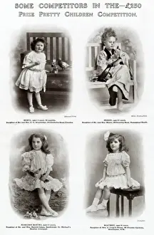 Competitions Prints: Edwardian childrens prize competition 1909