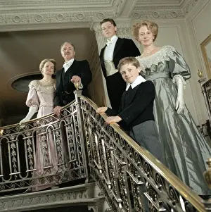 Stair Case Prints: Edwardian Evening Dress