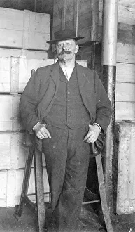 Martha Gallery: Edwardian factory worker Christopher Tipping