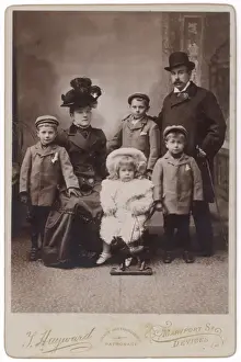 Edwardian family of six