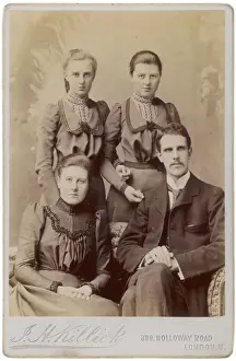 Edwardian family of four