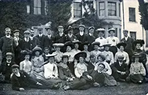 Denny Prints: Edwardian Gathering, Denny, Stirlingshire