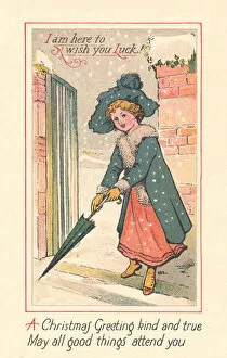 Fur Trimmed Collection: Edwardian Greetings