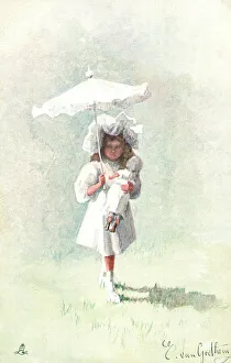 Sunshade Prints: Edwardian Scene