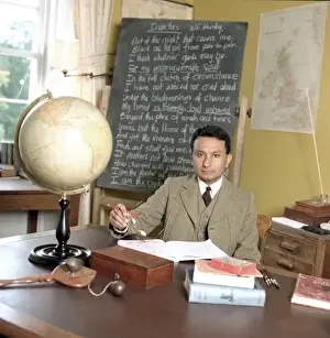 Black Board Prints: Edwardian Tutor