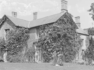 Vicarage Prints: Edwardian vicarage and vicar, Mid Wales