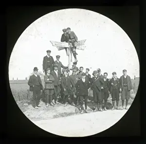 Rosebuds Prints: Edwardian Walking Club - The Rosebuds, Hatfield, Hertfordshi